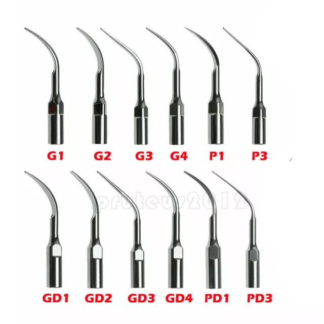 5 x Dental Ultrasonic Piezo Scaler Tips Fit Woodpecker EMS / DTE SATELEC UK