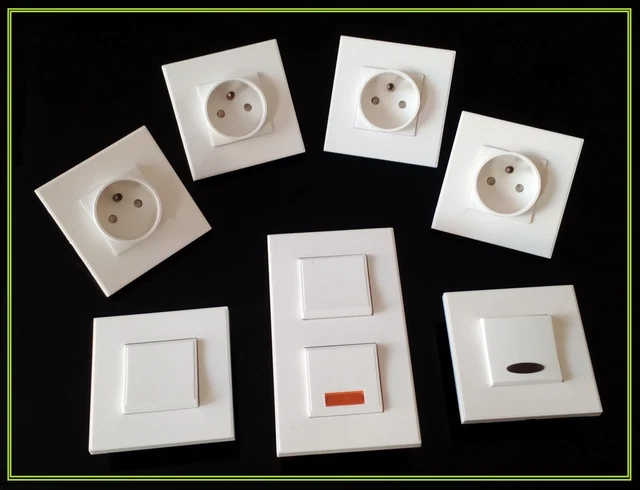 Lot De 3 Interrupteurs Va-et-vient Arnould TECHNIUM - Occasion (traces)