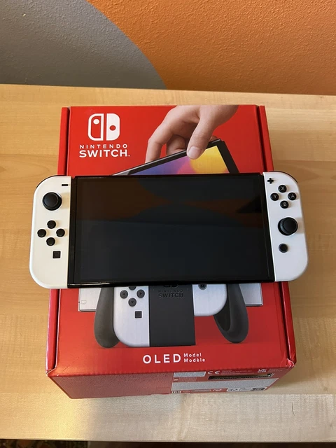 Nintendo Switch Modello OLED HEG-001 Console Portatile - 64GB - Bianco