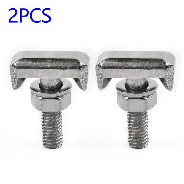 2pcs T-Bolts Attachment Terminal #6X0915138 Battery New Durable Useful