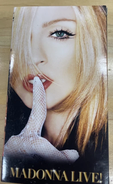 MADONNA LIVE 2001 HBO TV Concert VHS Video rare Cult Classic Emmy