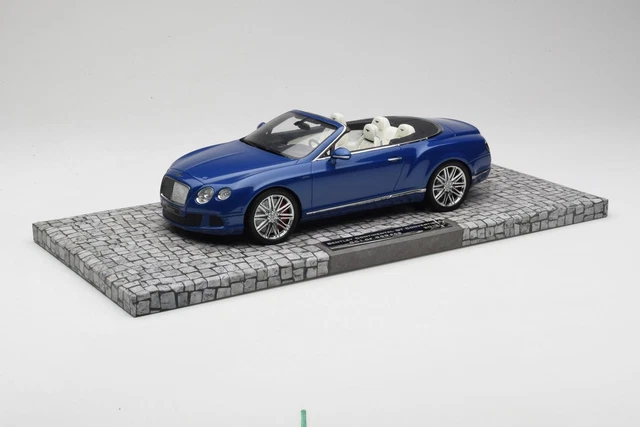 Maquette Bentley GT 2002 Minichamps 1/43 - Avec Défauts (manque Rétro, Petits éclats), Occasion