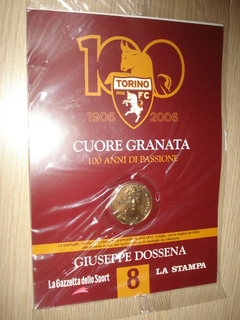 Maillot De Football Vintage Torino 1985/86 - Dossena N°10 - Taille M - Neuf Sans étiquette