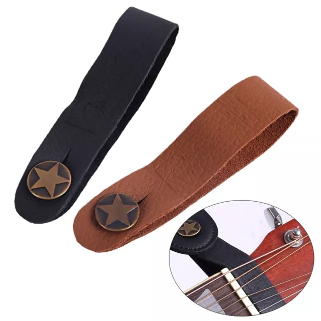 Soft and Comfortable Guitar Neck Strap with Copper Buckle Secure Attachment