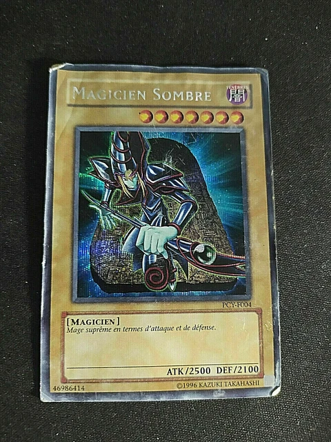Carte Yu-Gi-Oh Magicien Sombre secret rare vintage 2003 brillante holo promo