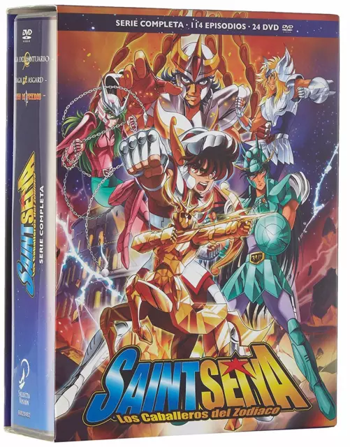 Saint Seiya Los Caballeros Del Zodiaco Serie Completa 114 Episodios 24 Dvd Nuevo