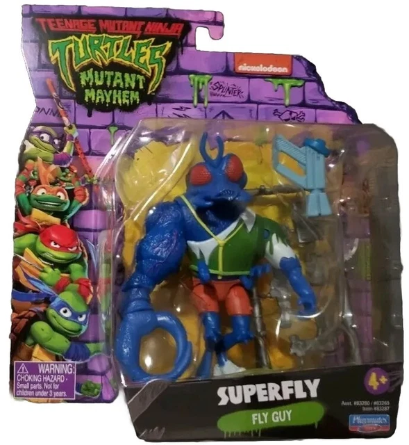 2023 TEENAGE MUTANT Ninja Turtles MUTANT MAYHEM SUPERFLY FLY GUY Figure New NIB EUR 18,45