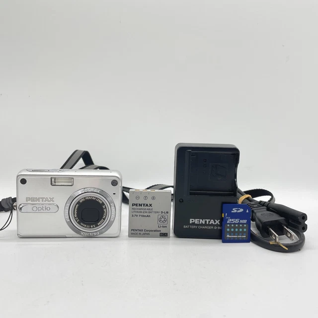 PENTAX Optio S5z シルバー 動作品 Pentax Optio S5z Review - Trusted Reviews