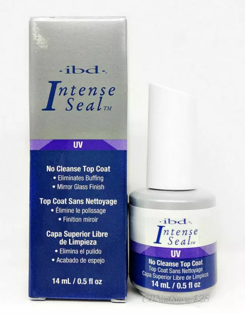 IBD UV Intense Seal UV Gel  No Cleanse Top Coat 0.5oz/15ml  60515