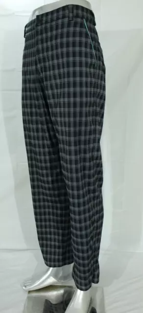 Ping Collection Grey / Black  Check Design Golf Trousers. W36/L31