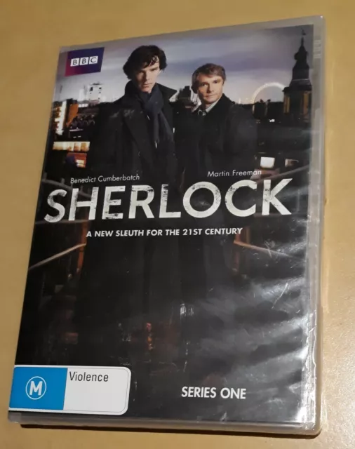 new sealed SHERLOCK series one DVD 2 DISC SET season 1 REGION 4