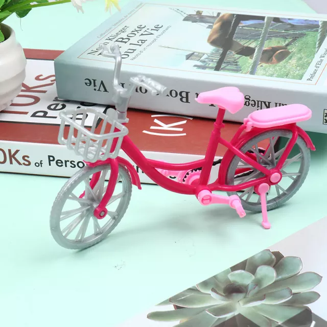 Dollhouse Single Bicycle Outdoor Sports Toy Photo Decoration for 30cm Doll To Sp