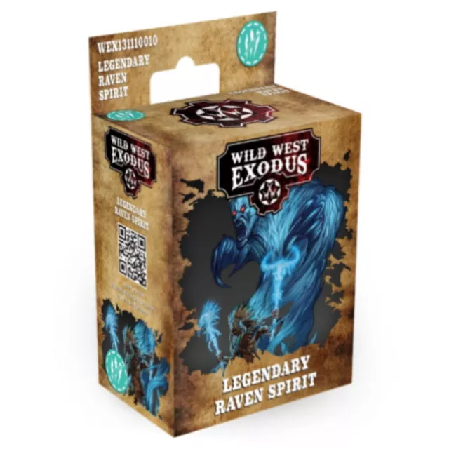 WILD WEST EXODUS: LEGENDARY RAVEN SPIRIT - Warrior Nation - Miniature - Tabletop