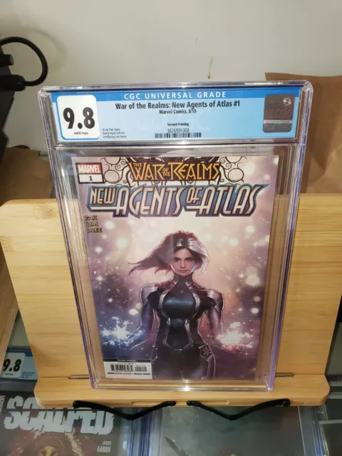 War Of The Realms New Agents Of Atlas #1 2Nd Print Cgc 9.8 Multiple 1St App. Mcu
