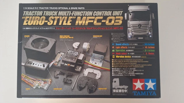 Tamiya RC Tractor Truck Multi-Function Control Unit Euro Style MFC-03 56523 - Foto 3