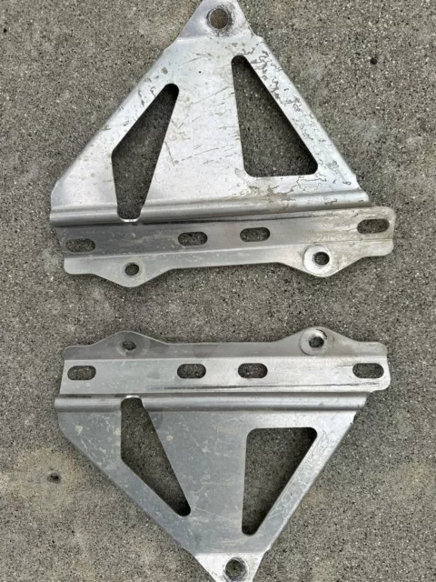 Works Connection Radiator Braces Aluminum  Honda CRF250R 2005