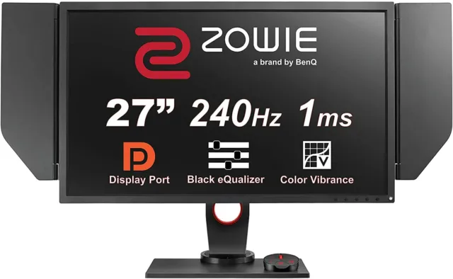 BenQ ZOWIE XL2740 27 Inch 240 Hz e-Sports Monitor with Black eQualizer, Height A