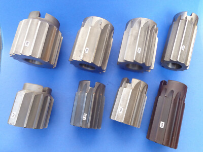 H7 Spannfutter Reibahlen Set 1-12mm - 6-schneidig Spiralnut HSS Stahl