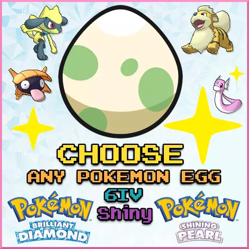 Legendaries Package (35x, 6IV, Shiny, Battle Ready) - Pokemon Brilliant  Diamond & Shining Pearl - Rawkhet Pokemon