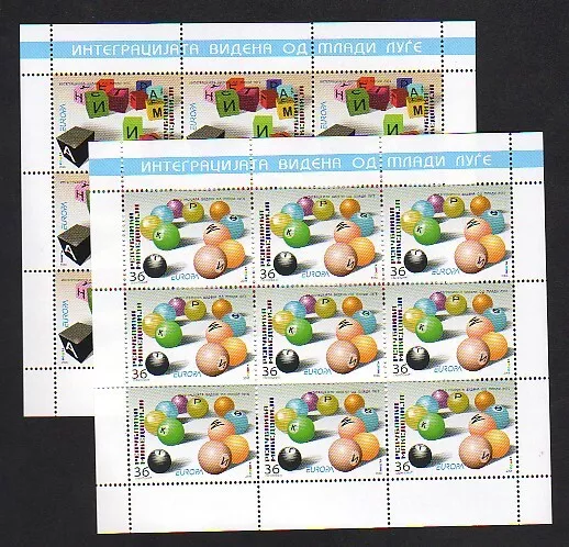 EUROPA CEPT Makedonien 2006 Kleinbögen/minisheets postfrisch/** (MNH)