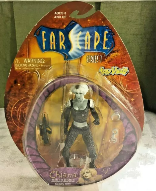 Toy Vault Farscape Series 1 Chiana Armed and Dangerous Action Figure 2000