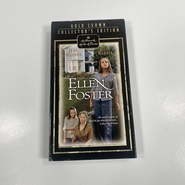 ELLEN FOSTER VHS Tape Jena Malone, Julie Harris; Hallmark Gold Crown