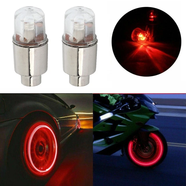Luci Ruota Colorate Valvola Auto Accessori Auto Copripneumatici Auto