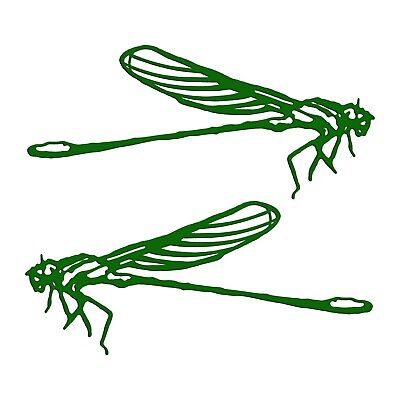 Dragonfly Decal - 2 Pack - Dragon Fly Stickers 2