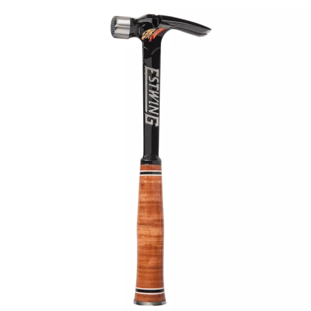 Estwing E19SM 19oz Leather Grip Ultra-Series Claw Framing Milled Nail Hammer