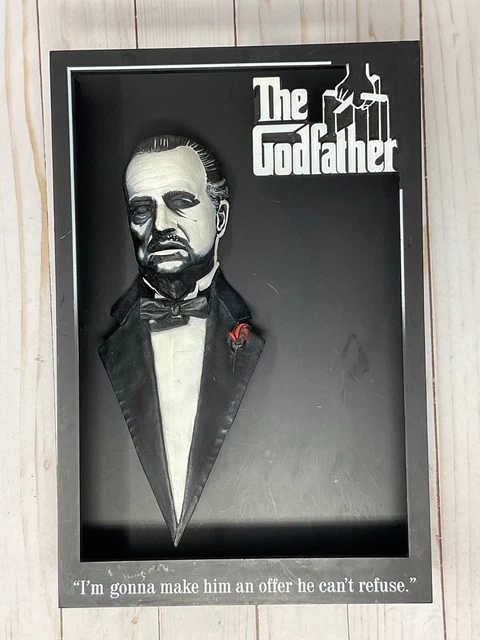 ポスター The Godfather 3D Wall Art McFarlane Toys McFarlane Pop Culture 3D Wall Art Movie Poster The Godfather
