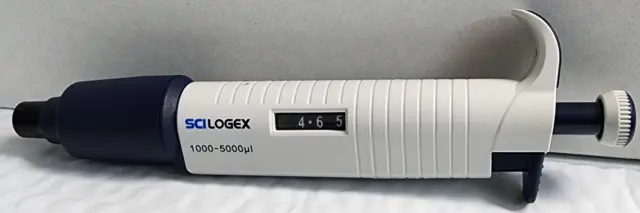 Scilogex FP09636 MicroPette Single-Channel Pipettor, 1000-5000μl, microliter Vo