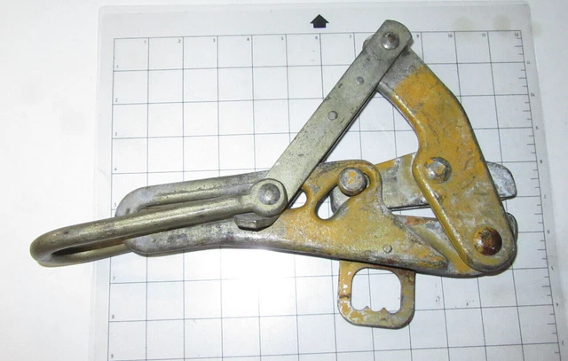 Klein Tool 1628-5BH Grip Bare Wire Rope Cable .16 -.55" Puller 8000lb USA Made