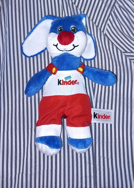 Peluche Doudou Lapin KINDER FERRERO 25 Cm NEUF 2 dispo