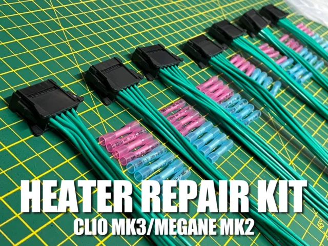 Kit de reparación de enchufe resistente a la calefacción Renault Clio MK3 Megane MK2 82007298
