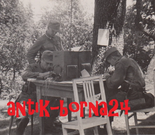Foto WH 3. Gebirgs-Division Funker Funkgerät Radio Gebirgsjäger Geb.Jg.  *162