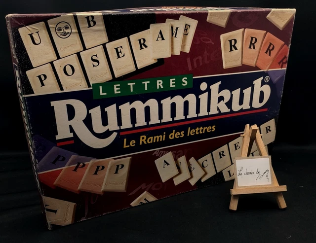 Jeu Vintage Rummikub Lettres Parker - Complet Et En Superbe état - Occasion