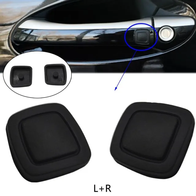 DOOR HANDLE TOUCH Button Inserts for Volvo S80 Keyless Entry (Pair