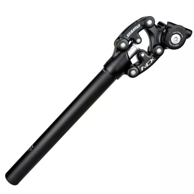 Suntour SP12 NCX 27.2/31.6/30.9 x350 or 400mm Bike Suspension Seatpost W/Cover