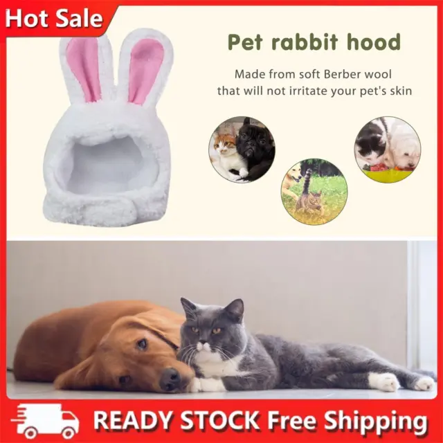 Orecchio di coniglio gatti cappello berbero pile cane cosplay cappelli regalo forniture per animali domestici