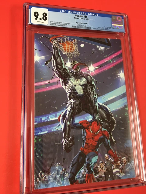 Venom  #  35  Cgc  9.8   Kael  Ngu Slam Dunk Virgin  Beauty !!