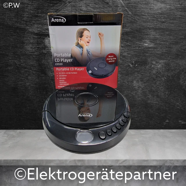 Arena CD 555 Tragbarer CD Player portabler Discman Portable CD-R Kundenretoure
