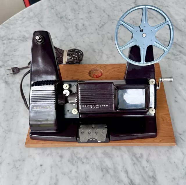 Vintage Kalart Editor Viewer Eight EV-8 8mm Custom Splicer Film Movie Editor.