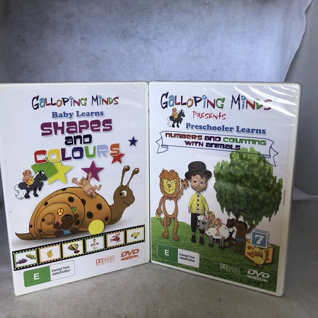 GALLOPING MINDS: NUMBERS and Counting with Animals DVD