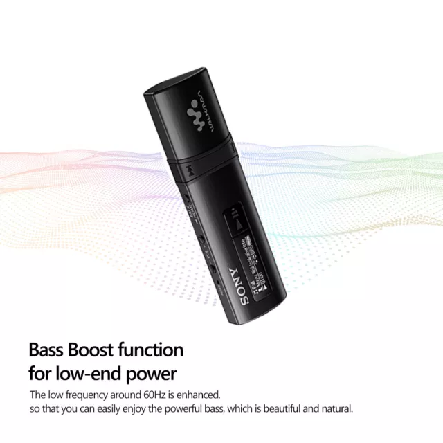 Sony MP3 NWZ-B183F Protable Music Player 4GB Walkman USB MP3 Player 3
