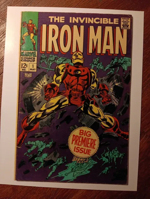 INVINCIBLE IRON MAN #1 1968 1st ISSUE MARVEL SILVER AGE 🔑