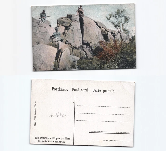 (n16624)   Ansichtskarte Etiro Klippen Deutschsüdwestafrika, ungebraucht, V