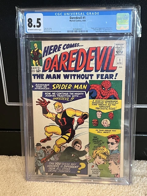 Daredevil #1 CGC 8.5 1964 Matt Murdock Netflix MCU high grade 1st appearance