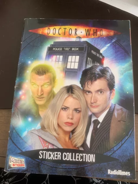Radio Times Merlin Stickers Doctor Who Sticker Collection 9th & 10th Doctor Radio Times Merlin Stickers Doctor Who Sticker Collection 9th & 10th Doctor