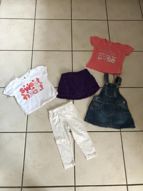 Baby girl's bundle of clothes 12-18 months (Zara & Jojo Maman Bebe)