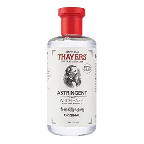 THAYERS Original Witch Hazel Astringent with Aloe Vera 12 ounce bottle
